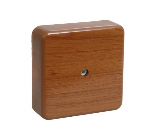 Распаячная коробка IEK км41212-05 о/п 75x75x20мм дуб(6к/6мм2) UKO10-075-075-020-K24