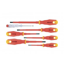 Набор диэлектрических отверток до 1000В СИБРТЕХ 7шт 12936