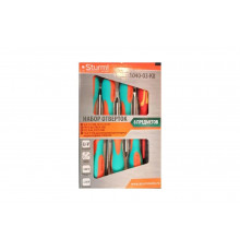 Набор отверток 8 шт Sturm 1040-03-K8 1 ДИЭЛЕКТР, 1 ТЕСТЕР, Cr-V, карт. короб