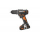 Аккумуляторная дрель-шуруповерт WORX WX108 45Нм, 20В, 2Ач x2, ЗУ 2А, кейс