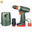 Аккумуляторный винтоверт Metabo PowerMaxx BS Quick Pro с набором оснастки 600157880