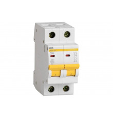 Автоматический выключатель IEK ВА47-29 2п, 20А, С, 4.5кА, MVA20-2-020-C