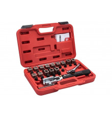 Набор для развальцовки трубок с гидроприводом 30 предметов МАСТАК 102-10031C