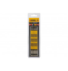 Набор бит PH2, 150 мм, сталь S2, круглый профиль, 5 шт Denzel 11647