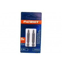 Бита (2 шт; PH1; 50 мм) PATRIOT 818010027