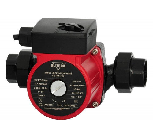 Циркуляционный насос Elitech НЦ 2513/6Э