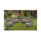 Комплект мебели Keter Corfu REST without table капучино 241723