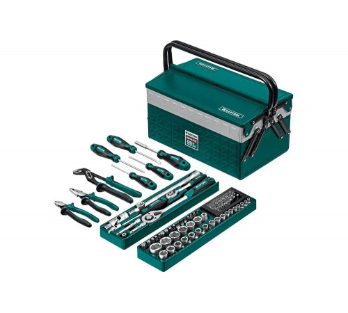 Универсальный набор инструмента KRAFTOOL Grand-99 1/2"+1/4" 99 предм. 27978-H99