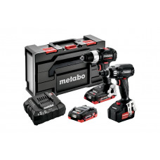 Набор аккумуляторных инструментов Metabo Combo Set BS18LTBLSE+SSW400LTXBLSE 685220960