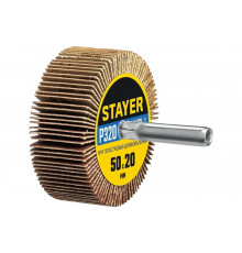 Круг шлифовальный лепестковый на шпильке STAYER P320, 50x20 мм 36607-320