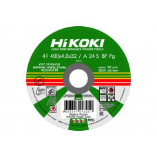 Круг отрезной 400x4х32 мм, A24S, тип 41 Hikoki RUH40040