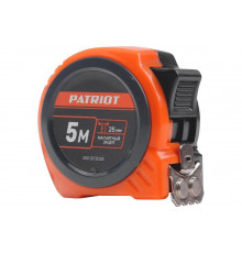 Рулетка Patriot MTP-5-25, ABS-корпус, 5м25 мм 350005025