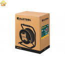 KRAFTOOL  K-325, КГ 3х2.5 30м 4000Вт IP44, Силовой удлинитель на стальной катушке (55086-30)