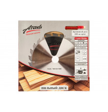 Диск пильный (250 мм; 24T; 32 мм) по дереву профи АТАКА 8078870