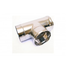 Тройник Ferrum Д 90 гр, 0.5 мм, ф135 f4507