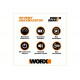 Аккумуляторная бесщеточная сабельная пила WORX WX516.9