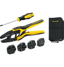 Пресс-клещи для кабельных наконечников STAYER SP-4M 45445