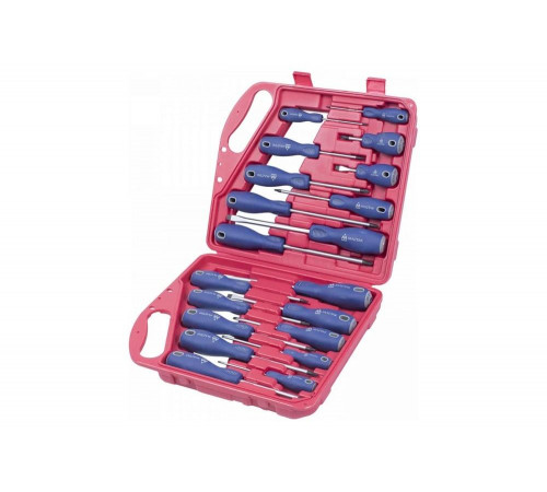 Набор отверток в пластиковом кейсе, 20 предметов МАСТАК 04-20C