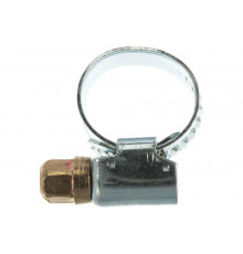 Металлические хомуты СИБРТЕХ стандартное болтовое крепление 10-16мм, 100шт/уп, ширина 9мм 47556