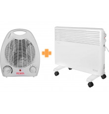 Набор: конвектор + тепловентилятор Ресанта 902/15