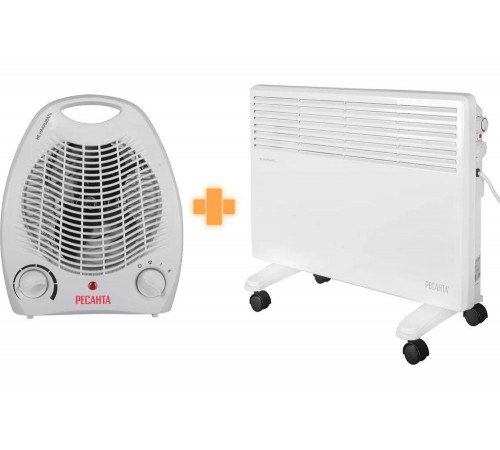 Набор: конвектор + тепловентилятор Ресанта 902/15