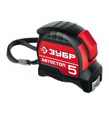 Рулетка ЗУБР с автостопом 5м/19мм 34052-05-19_z01