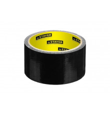 Армированная лента на тканевой основе STAYER черный 50мм х 10м 12086-50-10