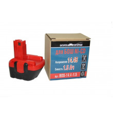 Аккумулятор Ni-CD (14.4V, 1.5 AH) для Bosch GSR14-4V BD P.I.T. Bos-14,4-1,5