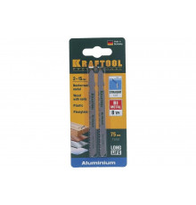 Полотно 2 шт. (75 мм; шаг 3 мм) по металлу для электролобзика KRAFTOOL 159556-3