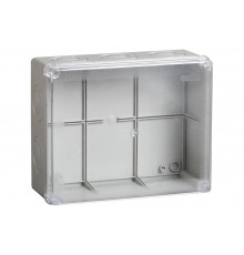 Распаячная коробка IEK км41275 о/п 240x195x90мм прозр. кр. ip44 UKO10-240-195-090-K51-44