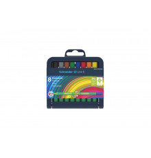 Набор капиллярных ручек-фломастеров Schneider Link-It 8 цветов, 1.0 мм, европодвес 192098