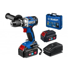 Бесщеточная дрель-шуруповерт ЗУБР Профессионал DB-201-42