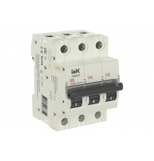 Автоматический выключатель IEK ARMAT M10N 3P D 3А AR-M10N-3-D003