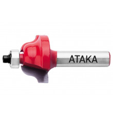 Фреза кромочная калевочная (33.3х16 мм; хвостовик 8 мм; R1-6,35/R2-4) Атака 8141020