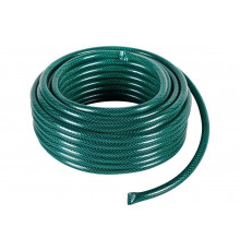 Армированный поливочный шланг Вихрь ПВХ, трёхслойный, 1/2", 25 м, зелёный 73/7/2/13