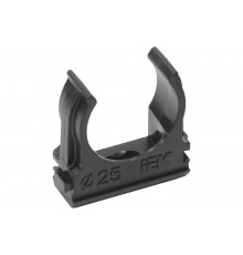 Держатель с защёлкой IEK CF25 черный CTA10D-CF25-K02-100