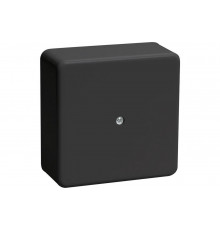 Распаячная коробка IEK км о/п 75x75x28мм черная UKO10-075-075-028-K02-E