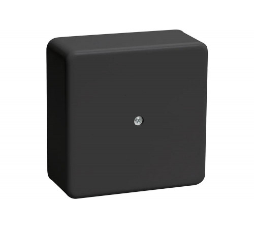 Распаячная коробка IEK км о/п 75x75x28мм черная UKO10-075-075-028-K02-E