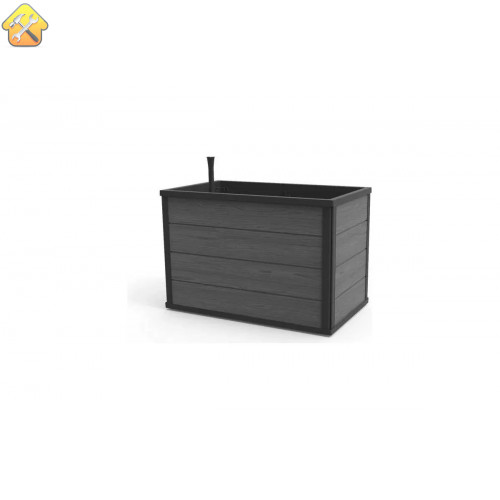 Кашпо-грядка для растений KETER Maple Mobile Urban Garden Bed 88L серый 252482