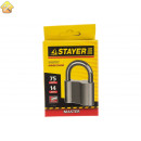 STAYER 75х29х53,5 мм, дисковый механизм секрета, замок навесной 37148-80