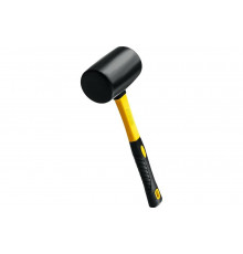 Чёрная резиновая киянка STAYER 450 г 2054-65