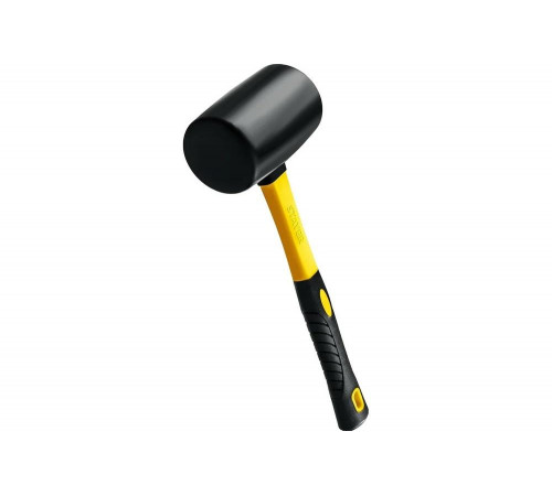 STAYER 450 г, киянка резиновая черная с фиберглассовой ручкой 2054-65 Professional