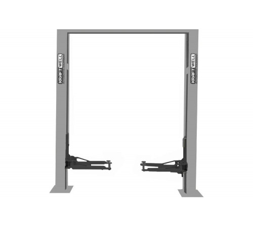 KraftWell KRW4DLU/220 - эффективный электрогидравлический подъемник с двумя стойками