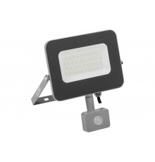 Светодиодный прожектор IEK СДО 07-30Д, с датчиком движения, IP54 LPDO702-30-K03