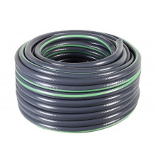 Армированный усиленный поливочный шланг Вихрь премиум, ПВХ, пищевой, четырехслойный, 3/4", 25 м 73/7/2/11