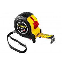 Профессиональная рулетка с двухсторонней шкалой STAYER Stabil 5мх25мм 34131-05-25_z02