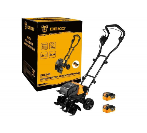 DEKO DKET40: мощный аккумуляторный культиватор