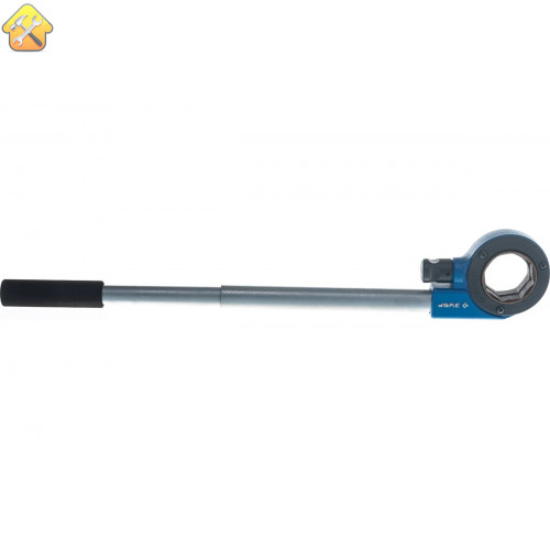 ЗУБР 1/4"-1 1/4", ручка 620 мм, трещотка для клуппов 28275-1/4-5/4_z02