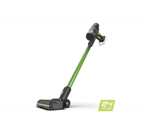 Беспроводной вертикальный аккумуляторный пылесос Greenworks 24V, с 1хАКБ 4 Ач и ЗУ 4701407UB