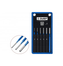 Набор выколоток ЗУБР Профессионал в чехле, 6 предметов 21070-H6
